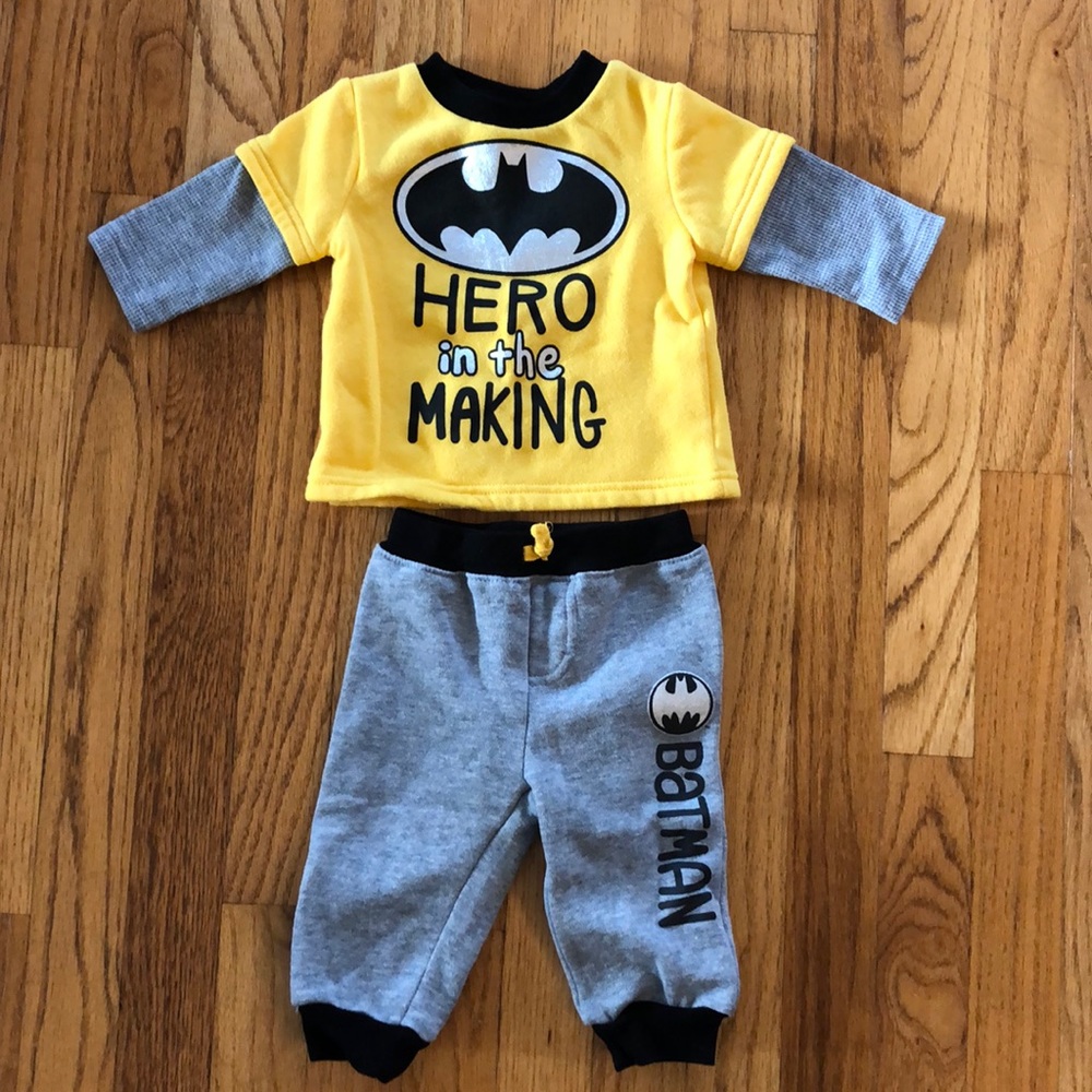 🔵 3/$20 Batman outfit 2 piece